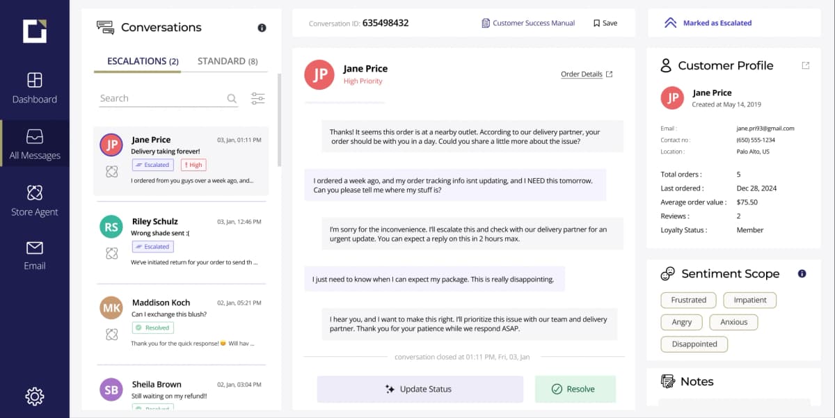 Unified Support Desk